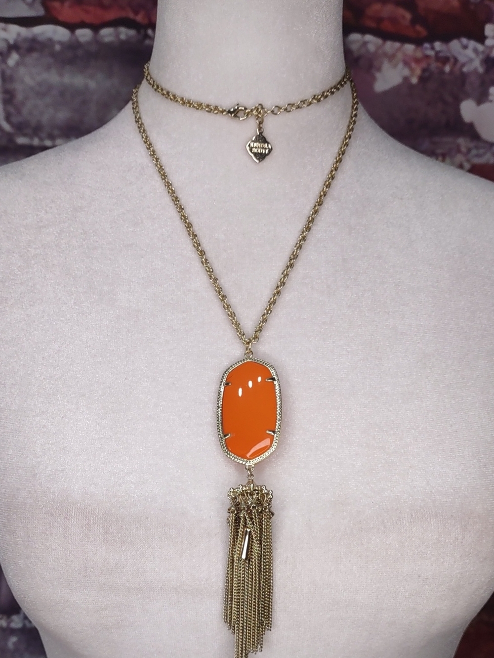 Kendra Scott "Rayne" Tassel Necklace